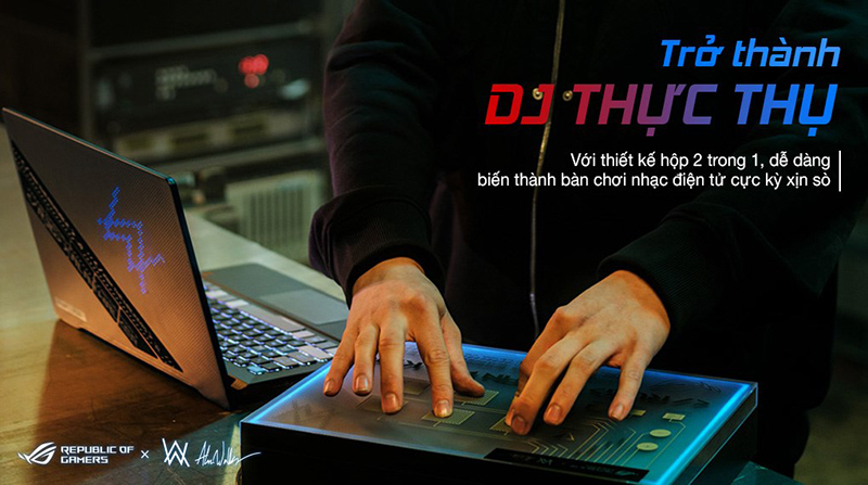 Được trang bị hộp bàn chơi điện tử tạo điểm nhấn